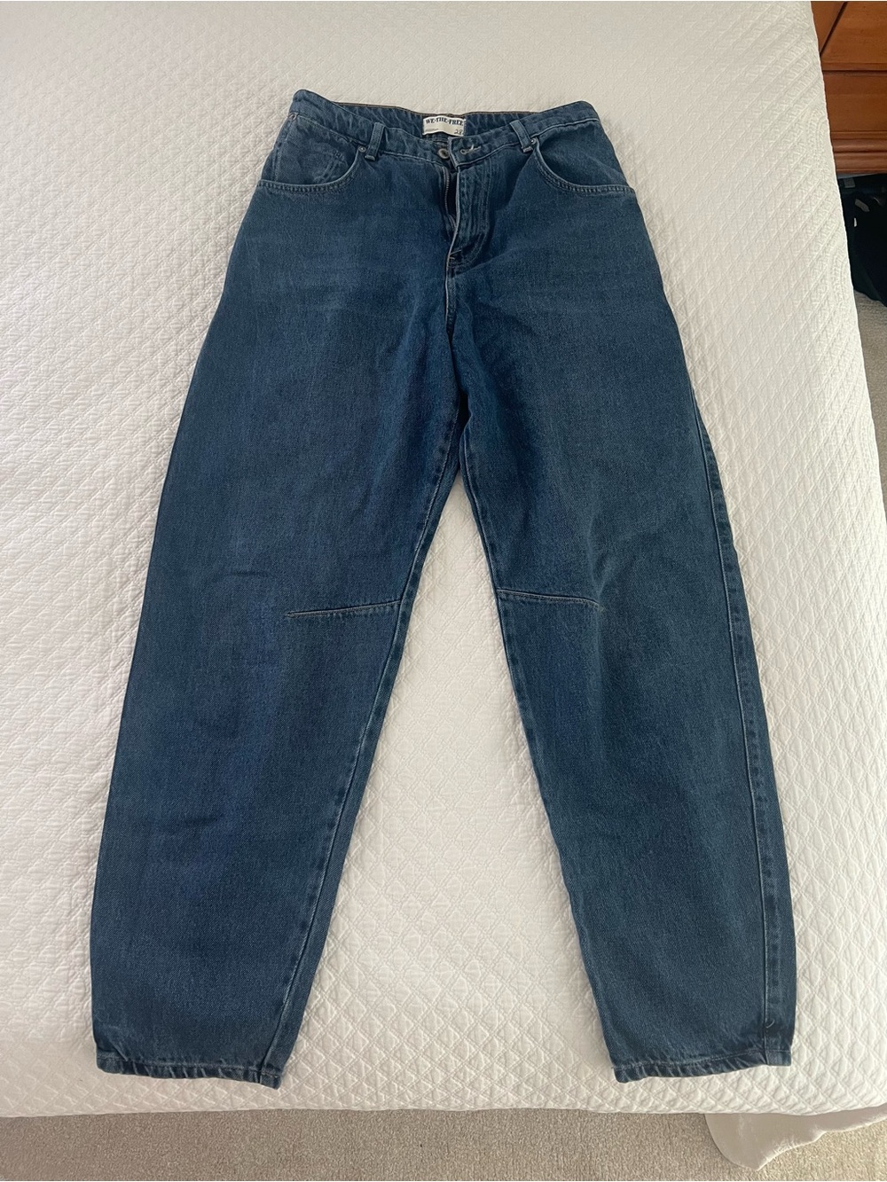 NWOT Free People Augusta Barrel Jeans - 28